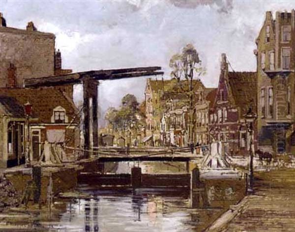 A Canal In Amsterdam - view 1