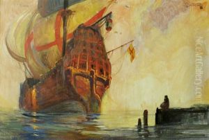 The Leper Ship by William Mitcheson Timlin
