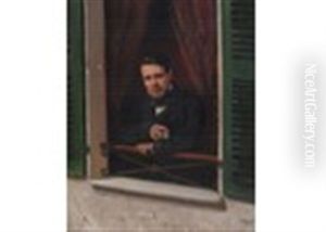 Portrait Of Alphonse Clairin, Versaille Portrait Of Alphonse Clairin, Versaille