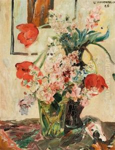 Blumenstilleben by Leo Timmermann