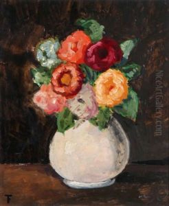Bloemenvaas by Felix Timmermans