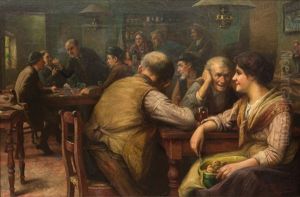 In The Cafe by Henri Timmermans
