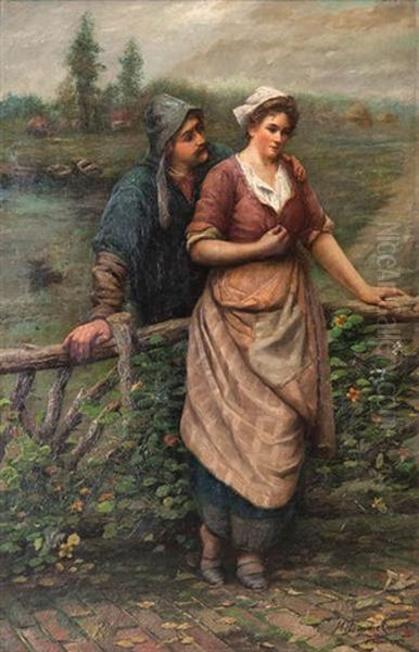 Couple De Pecheurs Amoureux - view 1