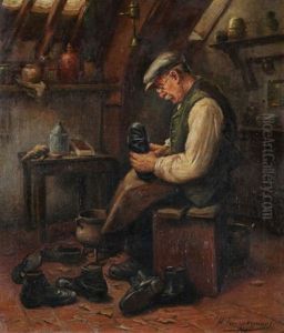 Cordonnier Au Travail