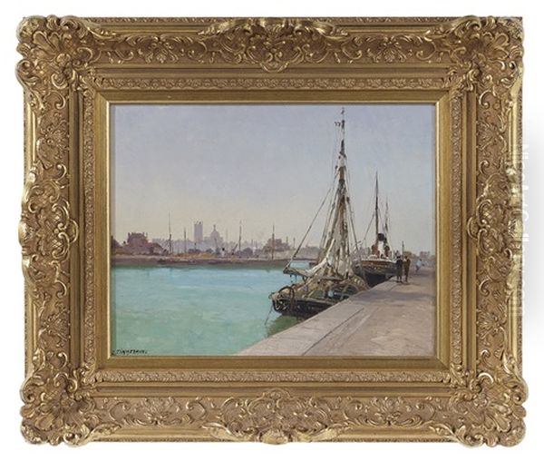 Le Port De Dieppe - view 1