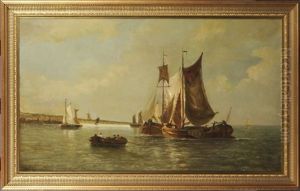 Marine by Louis Etienne Timmermans