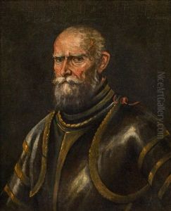 Half Length Portrait Of Sebastiano Veniers In Armor Half Length Portrait Of Sebastiano Veniers In Armor