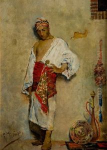 Personaje Orientalista by Fernando Tirado Y Cardona