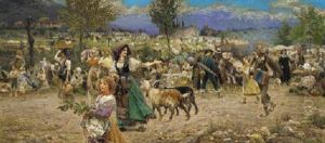 La Fiesta by Cesare Tiratelli