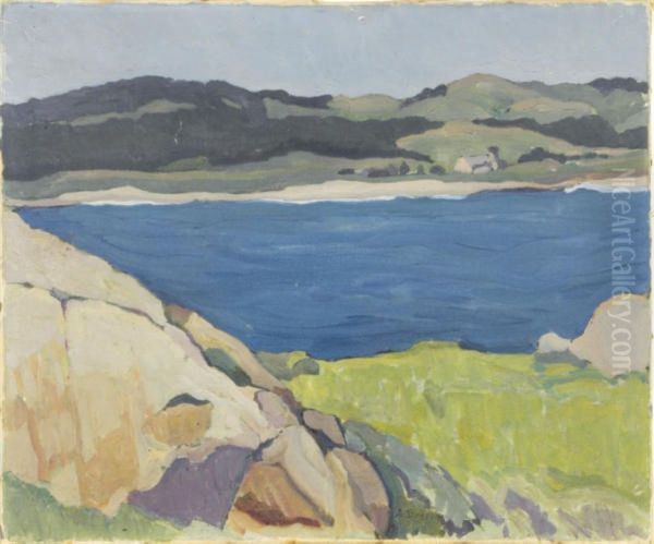 Lake Among The Hillside - view 1