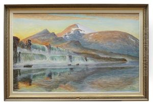 Jamtlandskt Landskap by Karl Tiren