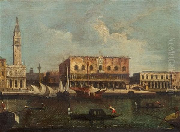 View Of Venice With St Mark's Square, The Doge's Palace And The Grand Canal - view 1