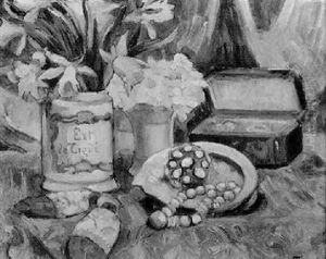 Fleurs, Coffret Et Bijoux by Eugene Tirvert