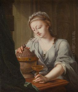 Artemisia Mit Der Urne Ihres Gatten Mausolos