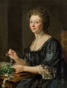 Damenbildnis by Johann Heinrich Tischbein the Elder