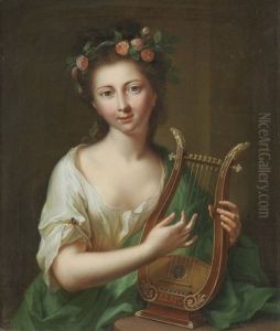 Bildnis Der Erato, Muse Der Liebesdichtung
