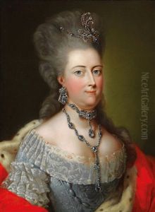 Portrait Of Landgravine Philippine Auguste Amalie Of Hesse-kassel