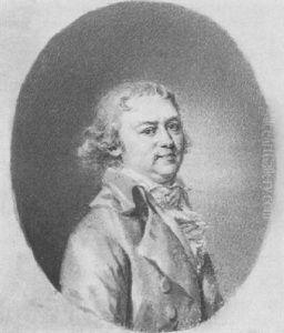 Brustbild Nach Rechts, Den Blick Zum Betrachter (selbstbildnis?) by Johann Heinrich Tischbein the Younger