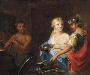 Venus Und Mars In Der Schmiede Des Vulkan