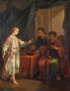 Der Jugendliche Christus, Die Wechsler Aus Dem Tempel Vertreibend