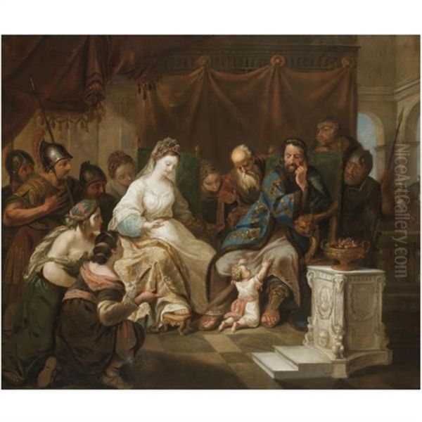 Moses' Trial By Fire - view 1