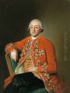 Bildnis Des Philipp Carl Freiherr Von Hoheneck, Kammerherr Des Kurfursten Clemens Von Mainz(?)