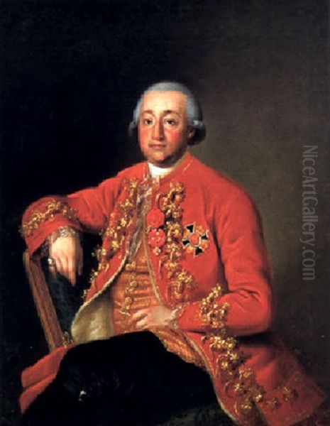 Angebliches Bildnis Philipp Carl Von Hohener (?) Kammerherr Des Kurfursten Clemens Von Mainz - view 1