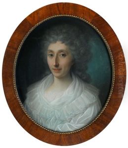 Portrait Anna Louise Dufour, Geb. Pallard