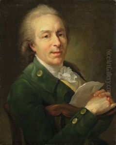 Portrait Eines Unbekannten Herrn by Johann Friedrich August Tischbein