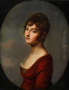 Portrait Der Weimarer Schauspielerin Amalie Wolff-malcolmi
