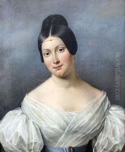 Shoulder Length Portrait Of A Young Woman
