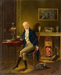 Portrait Of The Painter Joseph Dorffmeister Portrait Of The Painter Joseph Dorffmeister
