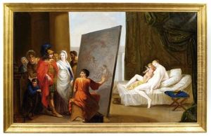Alexander Der Grosse Im Atelier Des Apelles