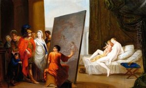 Alexander Der Grosse Im Atelier Des Apelles by Johann Heinrich Wilhelm Tischbein I
