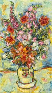 Blumenstraus In Vase Blumenstraus In Vase