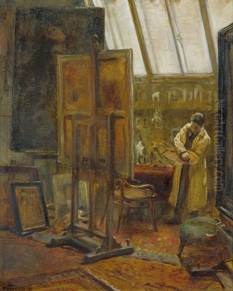 Im Atelier - view 1