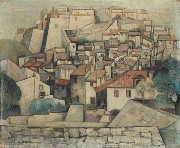Vue De Collioure by Victor Tischler