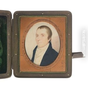 Portrait Miniature Of Mr. Samuel Watkinson by Elkanah Tisdale