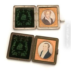 Mr. And Mrs. Samuel Watkinson Portrait (pair) Mr. And Mrs. Samuel Watkinson Portrait (pair)