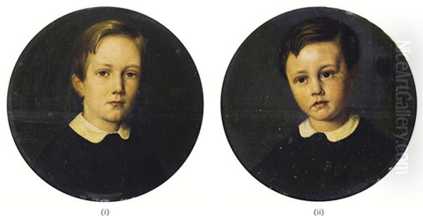 Portraits De Pierre Et Henry De Segur - view 1