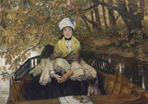 Waiting (also Known As In The Shallows) by James Jacques Joseph Tissot
