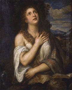 The Penitent Magdalen by Titian