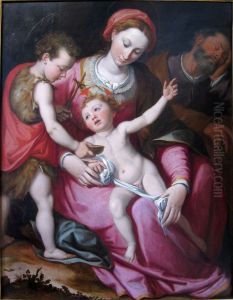 The Holy Family by Santi Di Tito