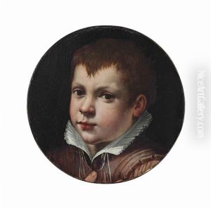 Portrait Of A Boy, Traditionally Identified As Francesco Maria I Della Rovere (1490-1538), Duke Of Urbino by Santi Di Tito