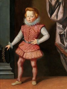 Portrait Of A Young Boy Of The Florentine Nobility by Tiberio (Valerio) di Tito