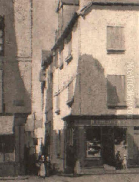 A French Street Corner - view 1