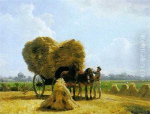 Stacking Hay