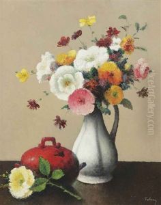 Vase Blanc Et Boite Rouge Vase Blanc Et Boite Rouge