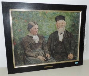 Die Grosseltern Staib by Victor Tobler