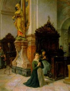 Die Andacht by Victor Tobler